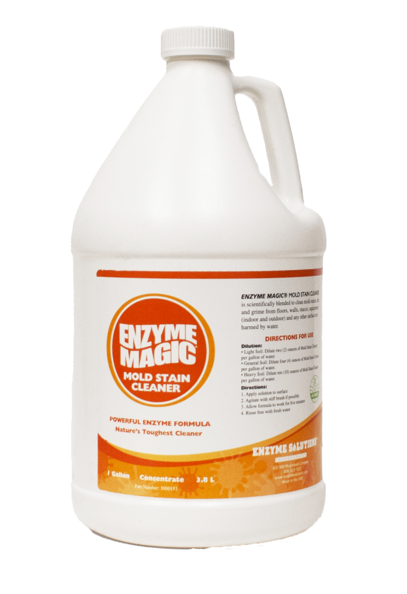 Mold Stain Cleaner 4 x 1 Gallon - Enzyme Solutions